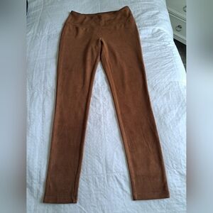 J. McLaughlin Women’s Rust Faux Suede Lori Leggings Pants Size S $178